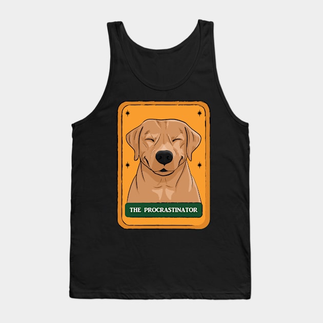 The Procrastinator Tank Top by Issacart